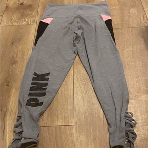 gray and pink leggings, light use, breathable